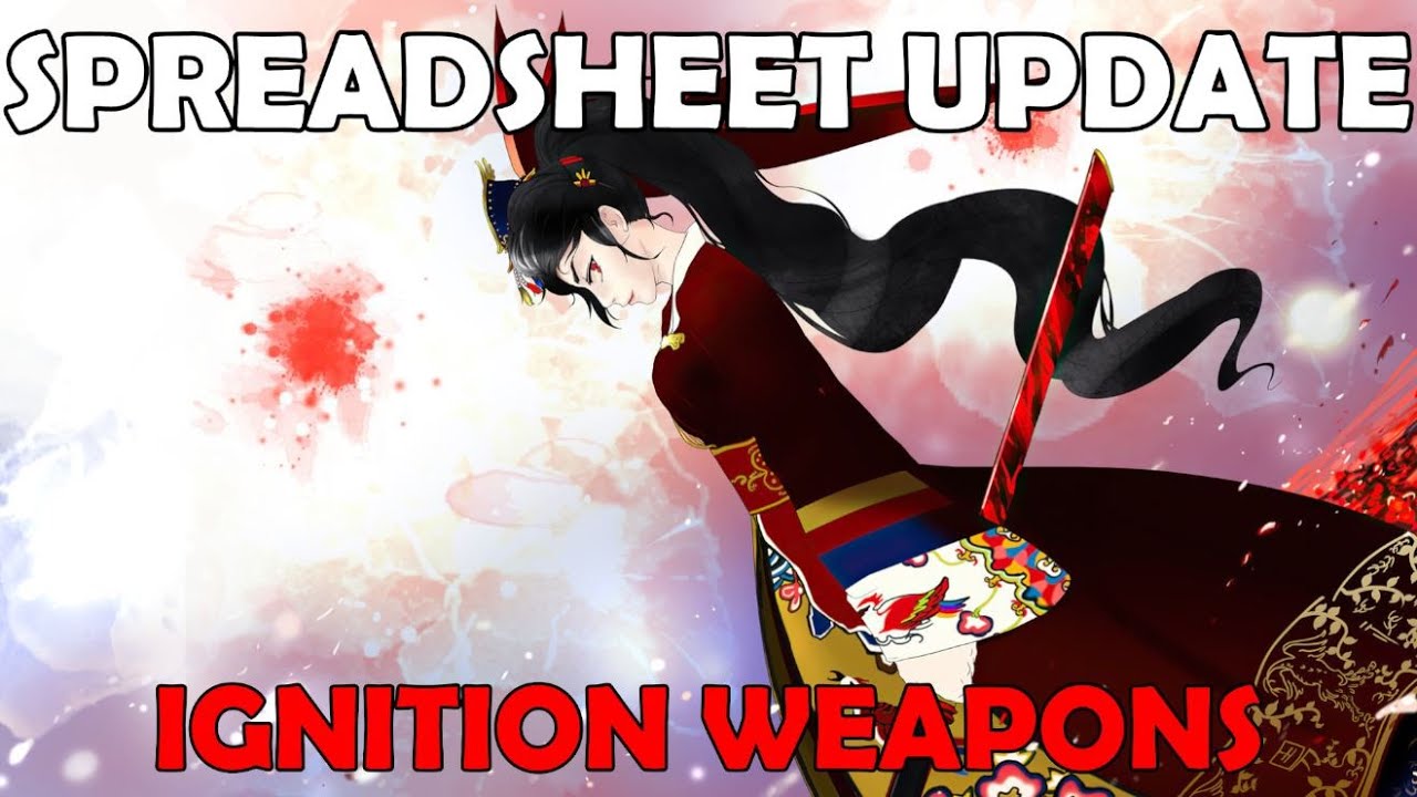 IGNITION WEAPONS TABs UPDATED! [Tower of God: New World]