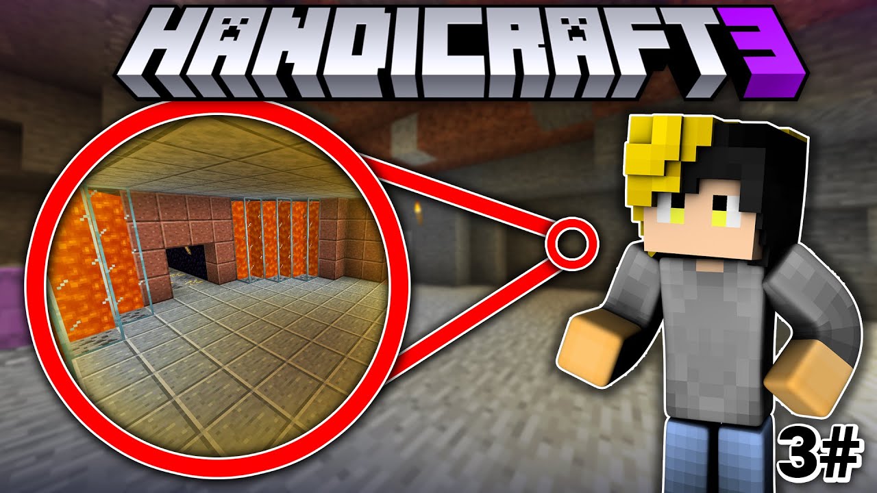 הנדיקראפט 3 פרק 3 || בית בתוך מנהרה