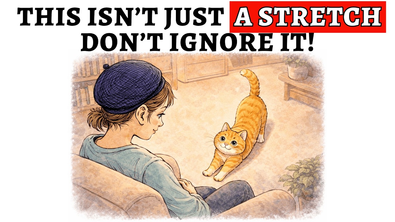 If Your Cat Stretches When They See You, Here’s What It Really Means…