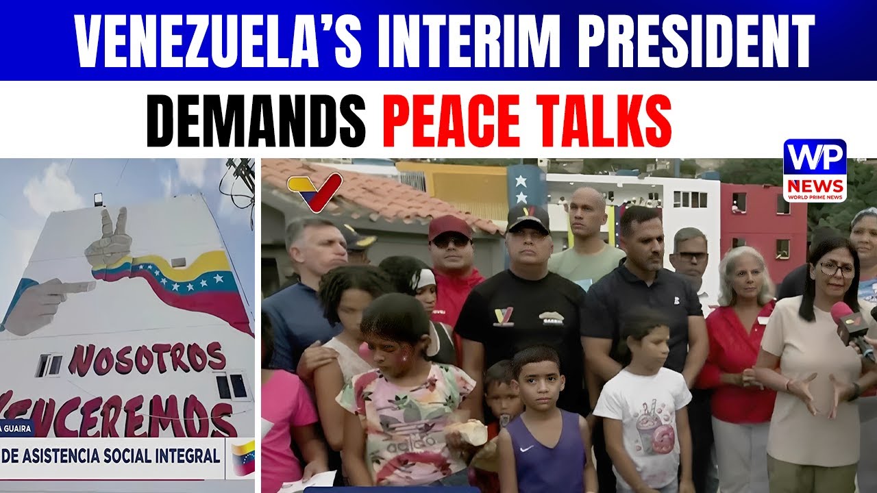 Delcy Rodriguez Calls for Controversial Venezuela Unity Talks with Opposition