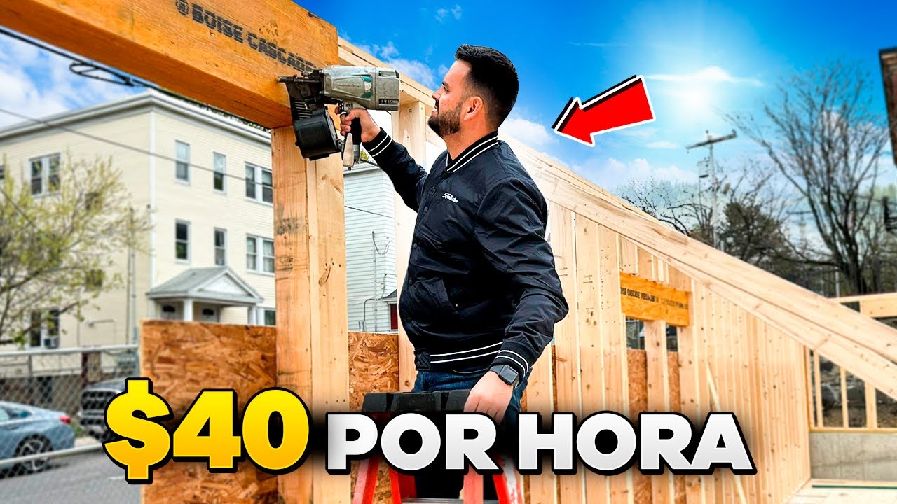 TÁ FALTANDO CARPINTEIRO NOS EUA - PROFISSÃO QUE MAIS PAGA NA CONSTRUÇÃO