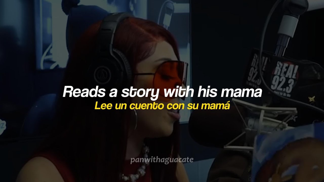 Kali Uchis - Sings Llama Llama Red Pajama /(Lyrics + Espa&ntilde;ol)