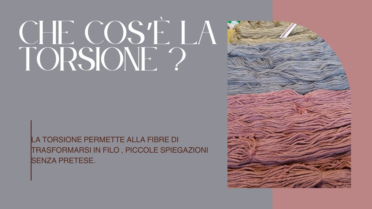 CHE COS'è LA TORSIONE ?