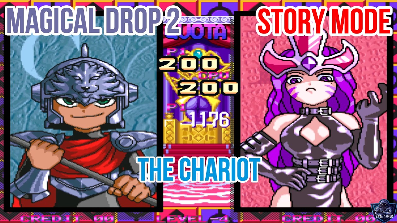MAGICAL DROP II Arcade: Полное прохождение игры | THE CHARIOT | (PC) (HD) [1080p 60fps]