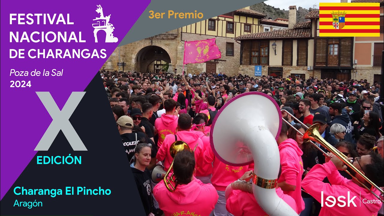 🥉 Charanga El Pincho 🥉 | Festival Charangas Poza de la Sal 2024  | #charangasPoza