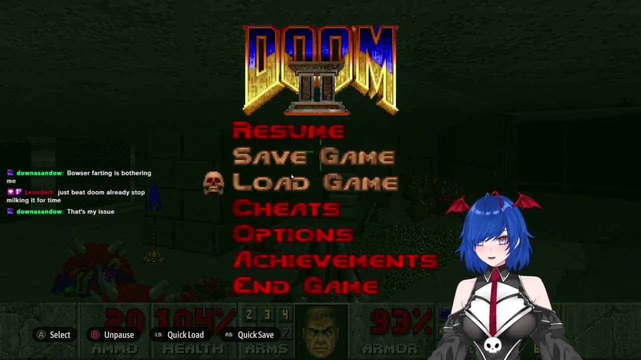 【DOOM II】Vampiregirl dooming so hard rn! (02.02.2026)