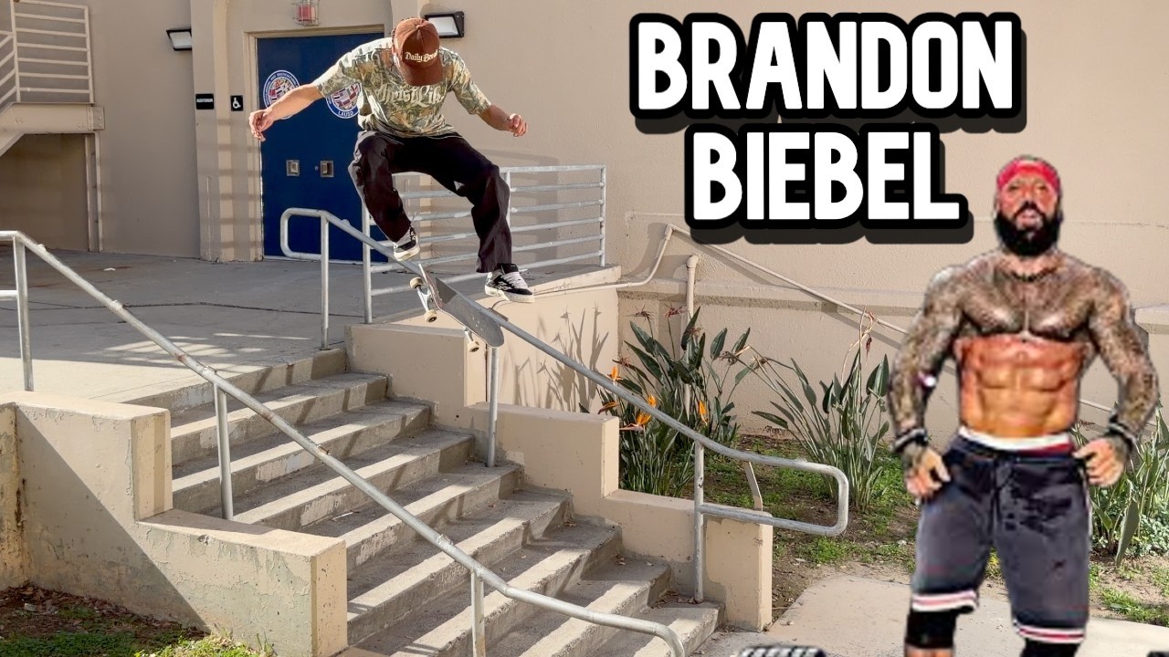 John Bradford Warms Up With Pro Skaters Ender