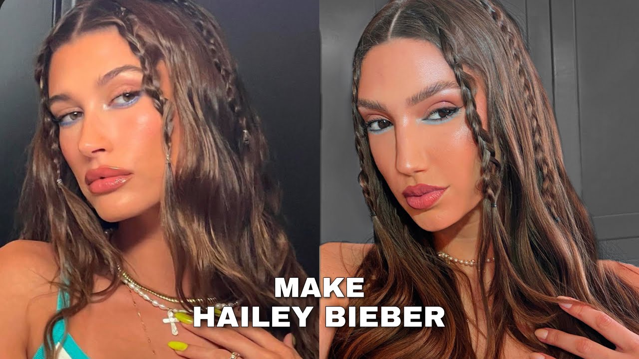 MAKE FÁCIL DA HAILEY BIEBER | * MAQUIAGEM GLOW E LINDA* muito simples de fazer!!