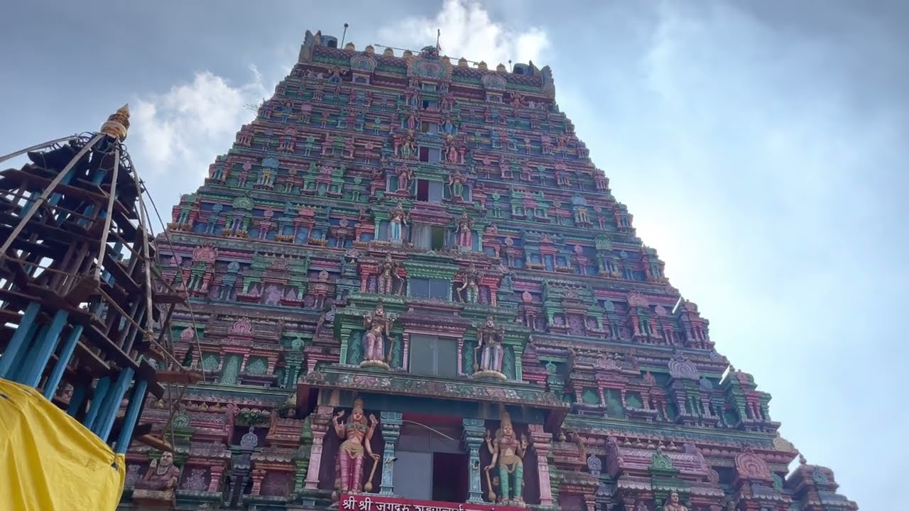 Sringeri Sharadamba Temple out views(4K Dolby vision video)subscribe and sapport