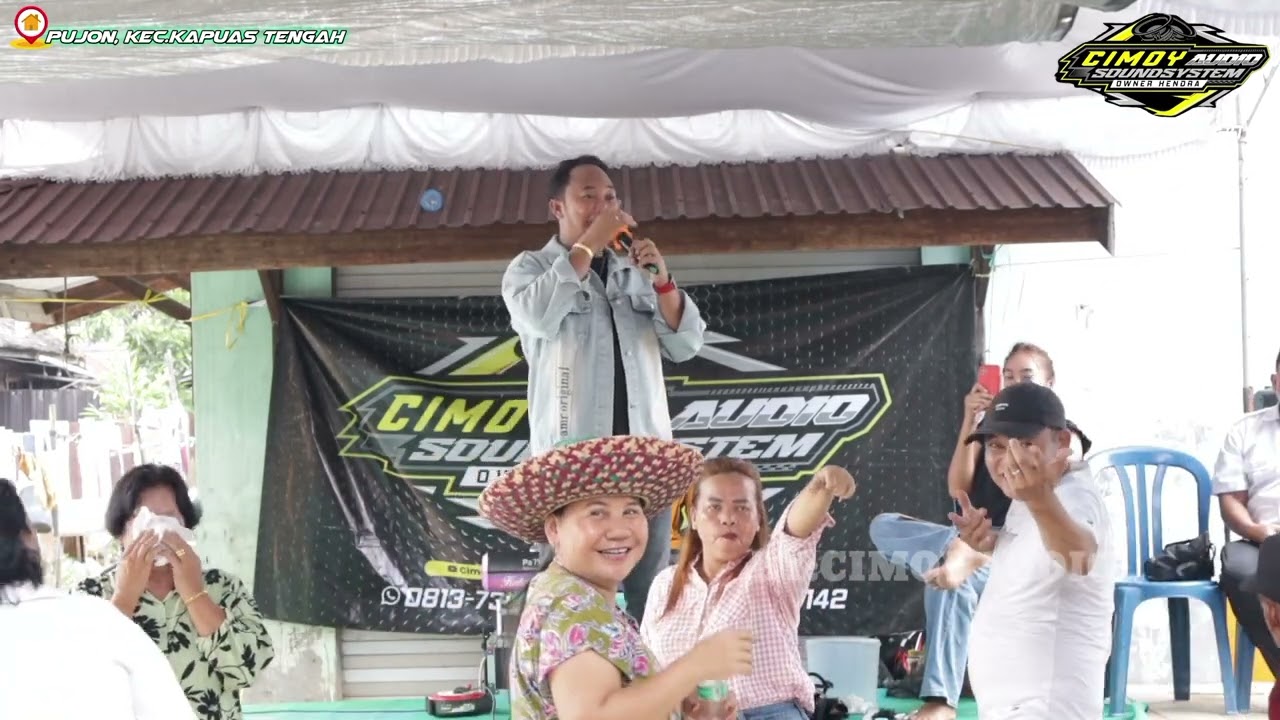 TITIP CINTA~BOY MAHESA~ACARA SYUKURAN KELUARGA BPA/INDU WENTI~PUJON, KEC.KAPUAS TENGAH.