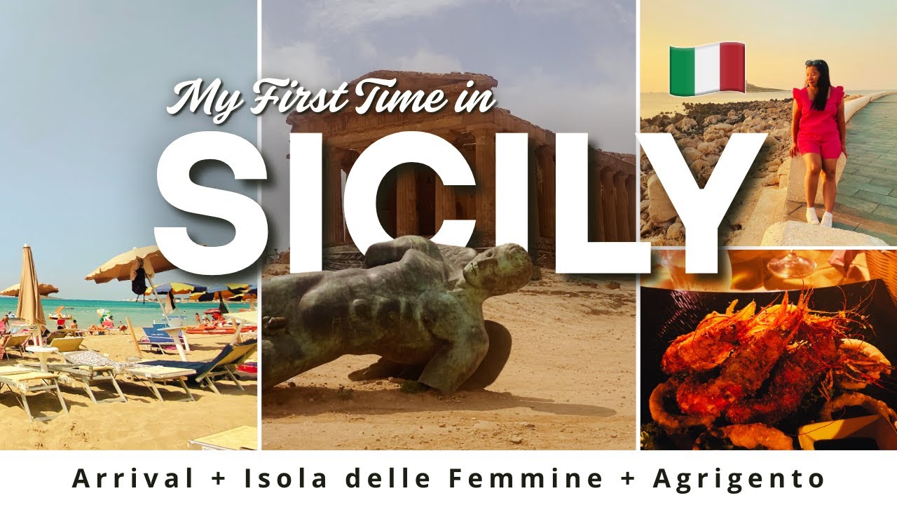 Italian Summer in Sicily – Part 1 | Arrival, Isola delle Femmine & Agrigento