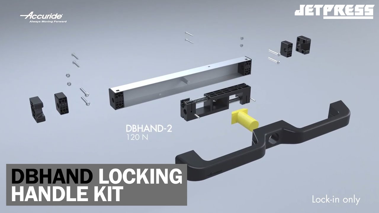 Accuride DBHAND - Locking Handle Kit for Rugged Drawer Applications
