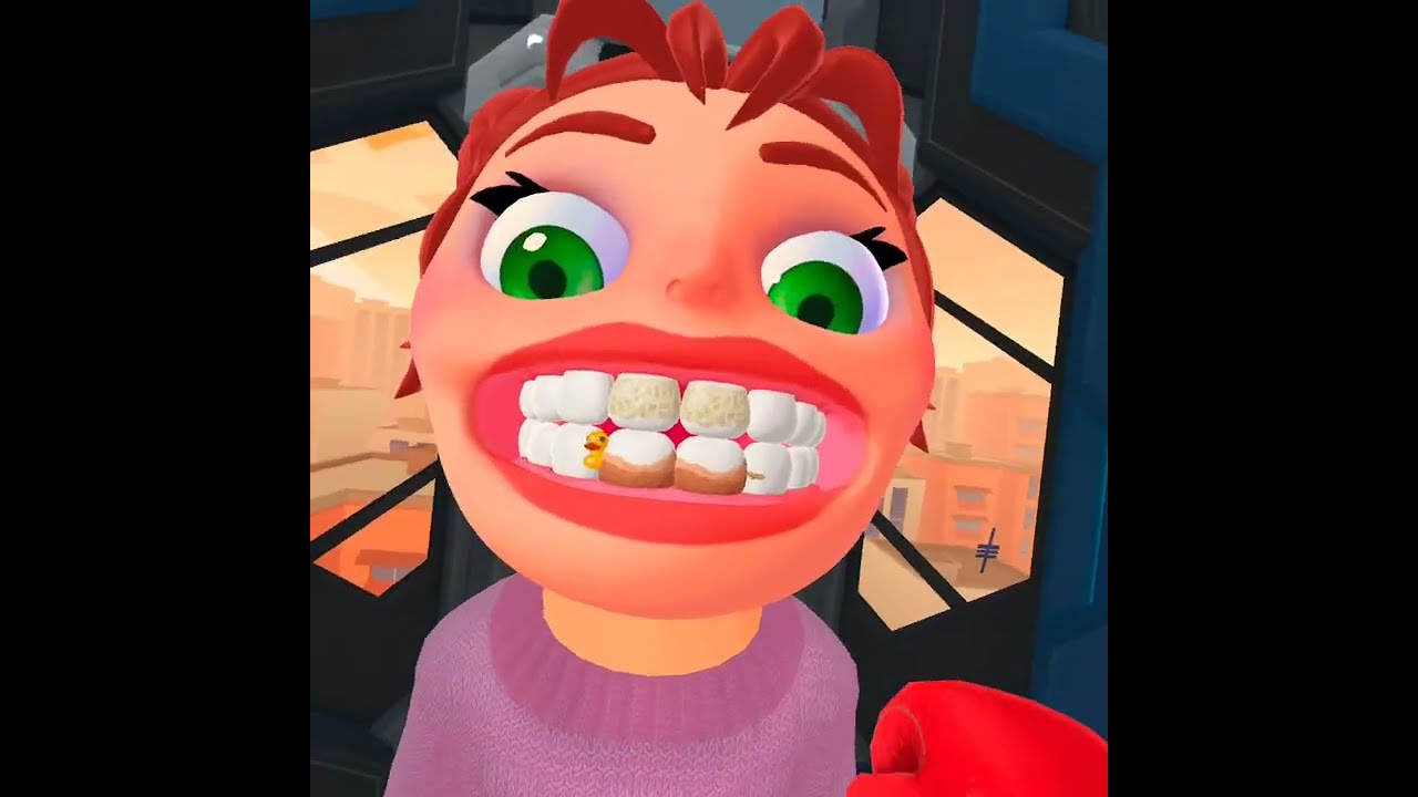 Im cleaning your mouth