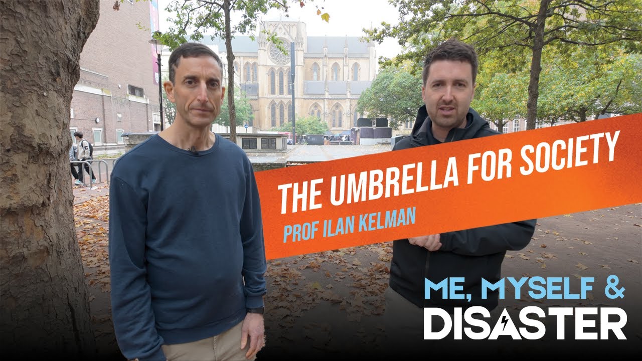 An umbrella for society - adapting to climate change with Professor Ilan Kelman