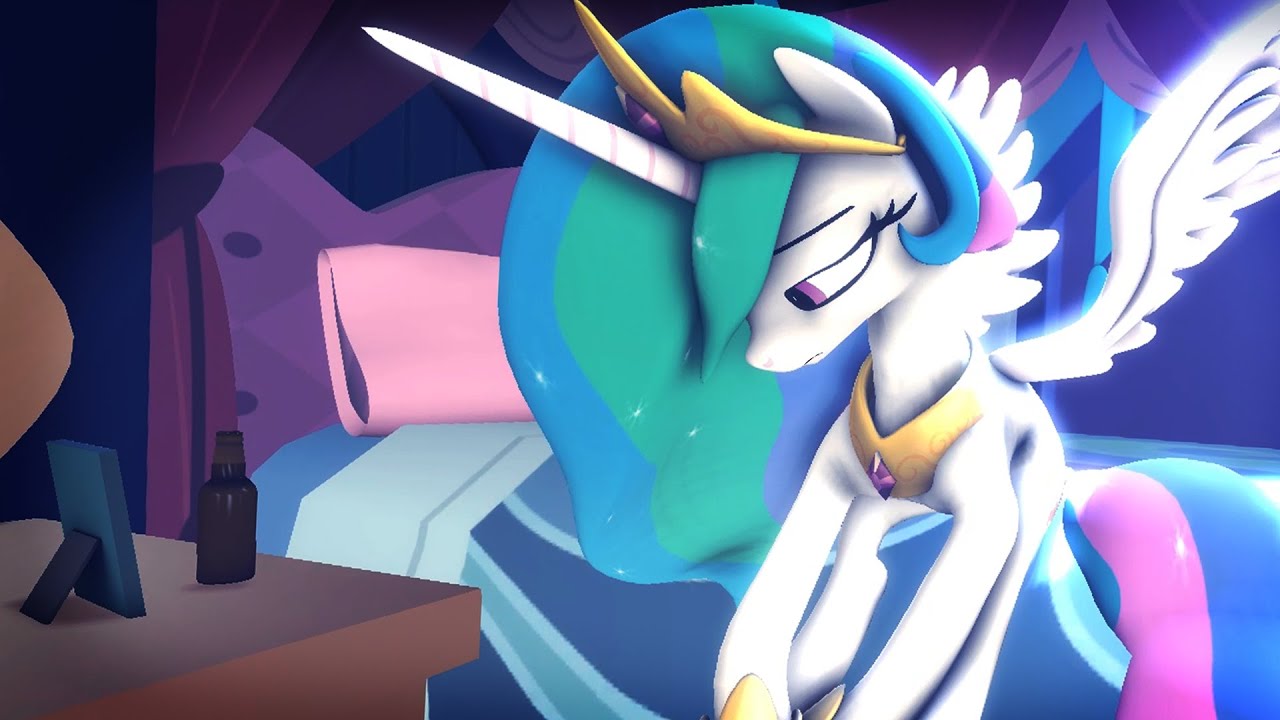 Celestia After Banishing Luna To The Moon