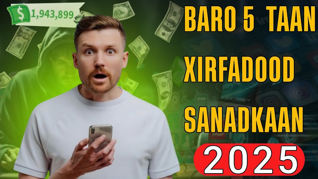 Baro 5 taan xirfadood 《2025》waa xirfadaha ugu lacagta badan #ogaansho #xaliye