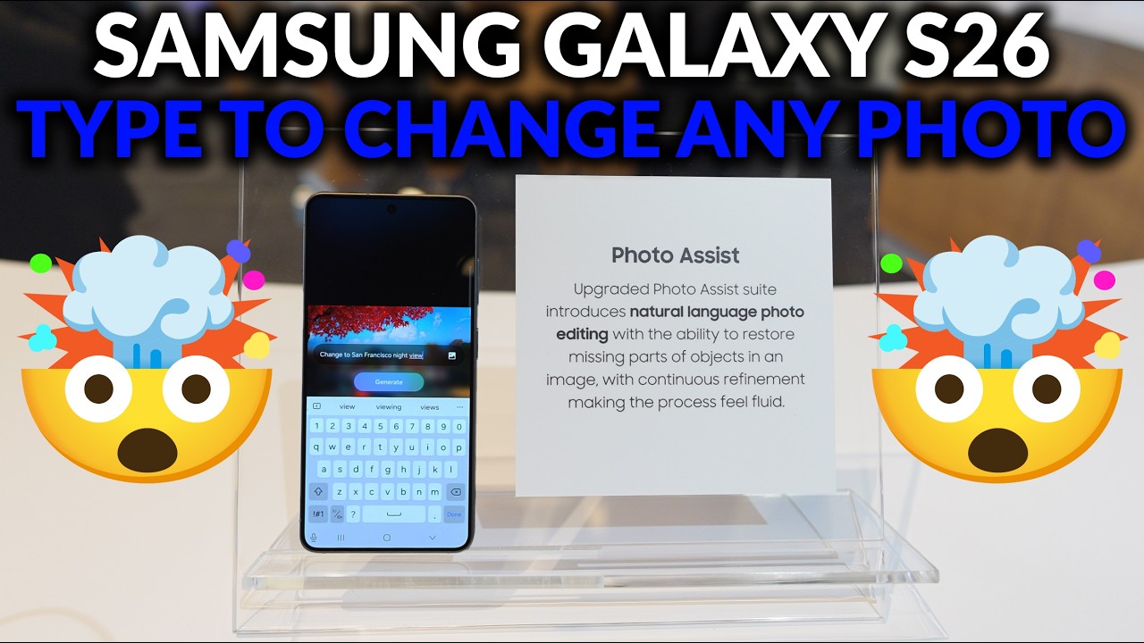 Samsung Galaxy S26 - Most Important New Feature Photo Assistant