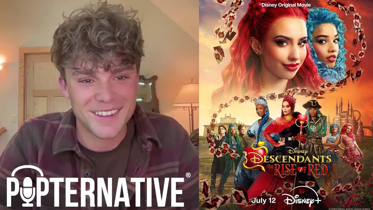 Descendants: The Rise of Red Interview: Peder Lindell talks about playing Morgie (Disney+)