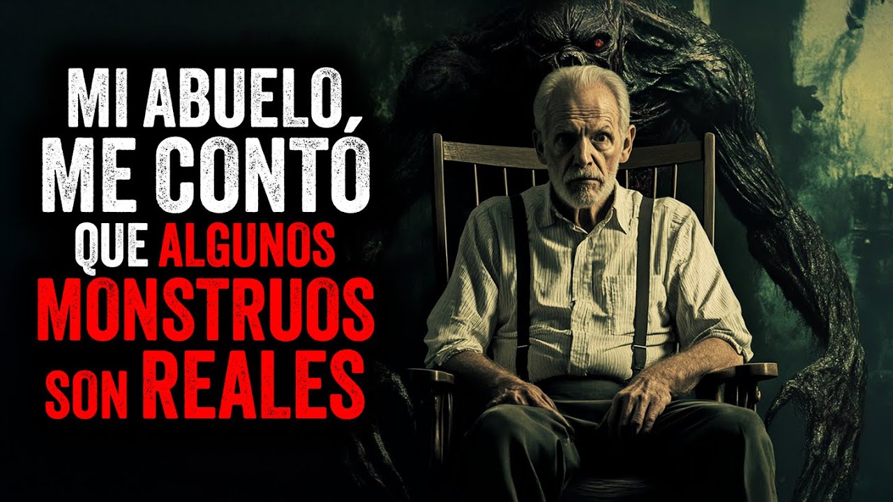 Mi abuelo me CONTÓ que algunos MONSTRUOS son REALES / Creepypasta