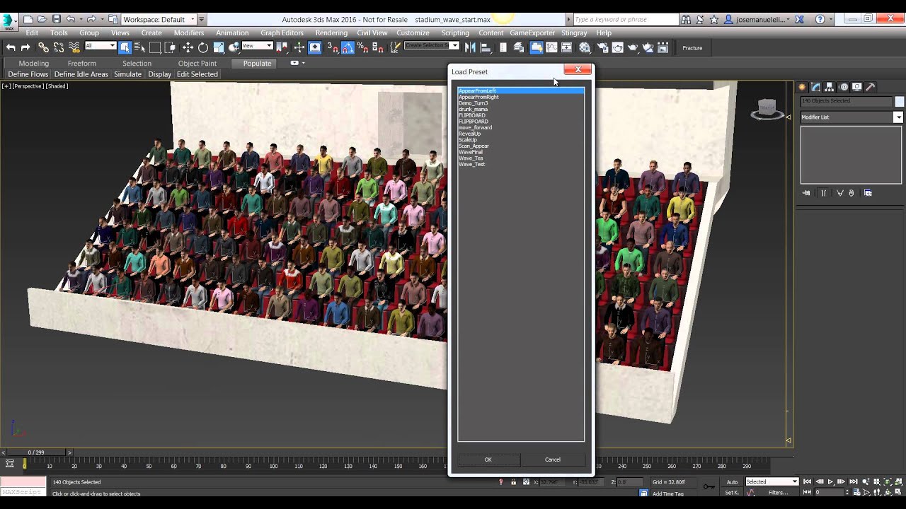 3ds Max 2016 Extension 1: Animation Presets