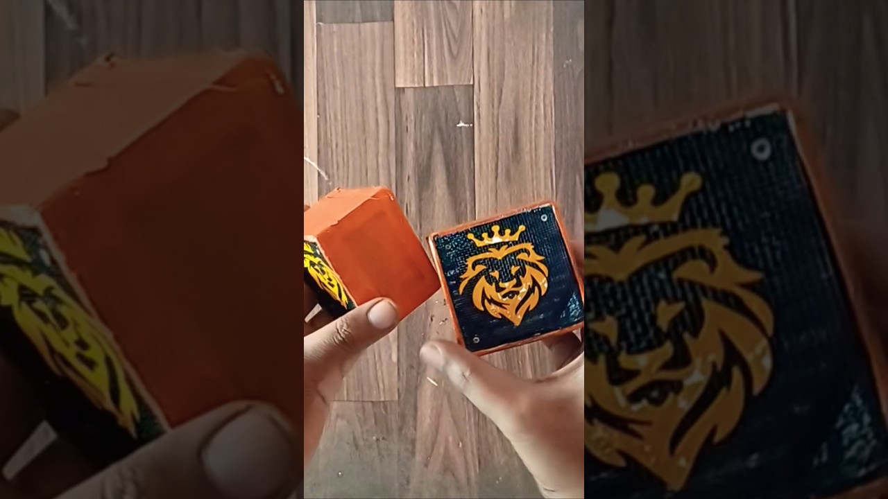Mini Plasma dj speaker making cardboard Full Video On #SB Creative #mini #sb #dj