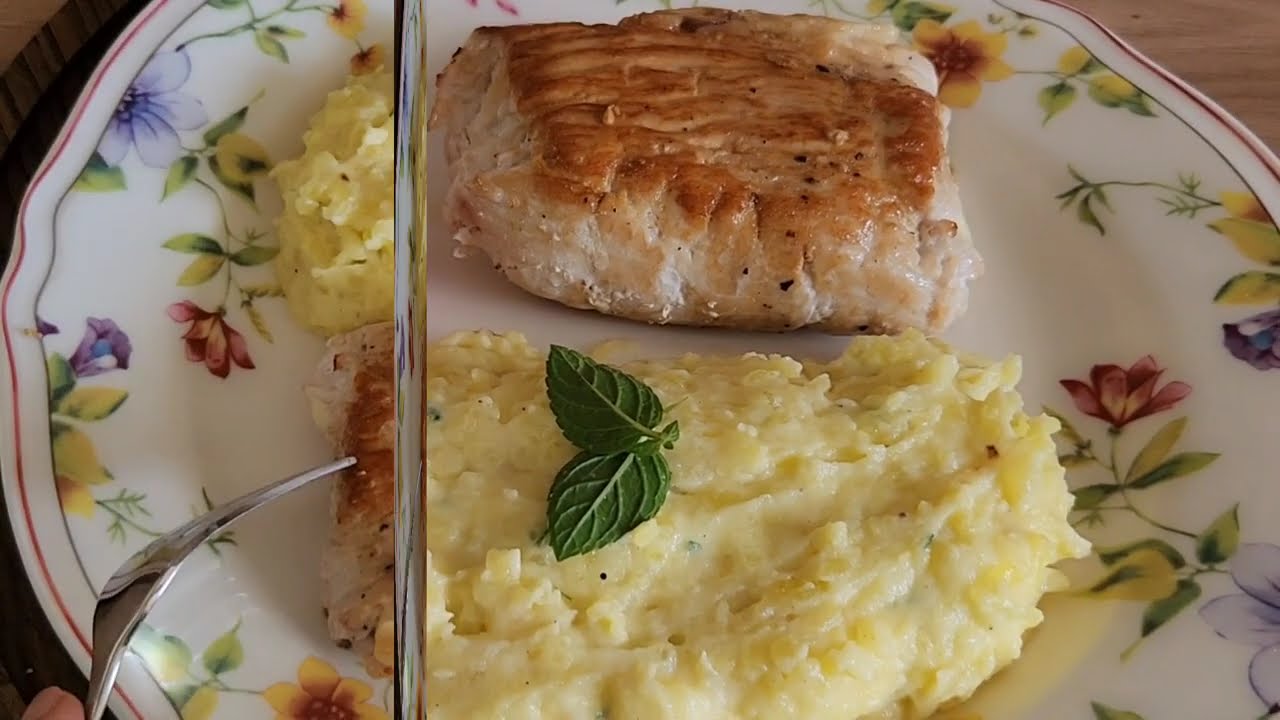 stuffed turkey fillet With special mashed potatoes