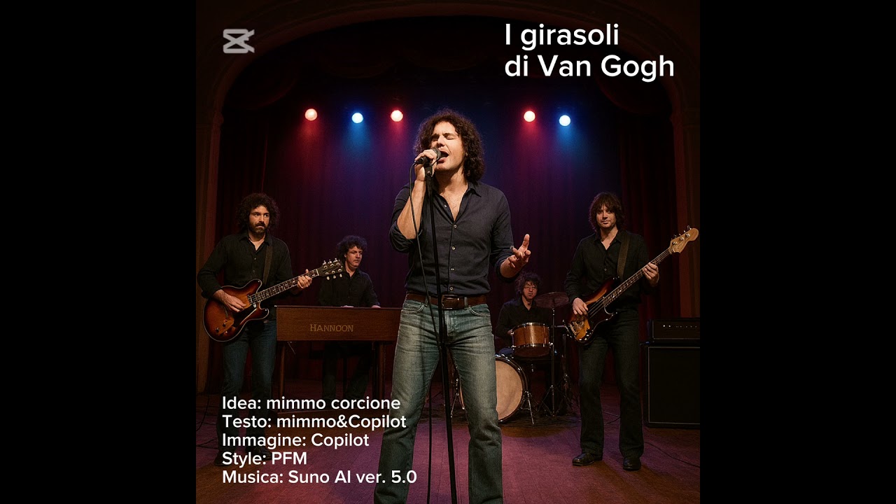 I girasoli di Van Gogh (Corcione, Copilot, SunoAI) - Short Version