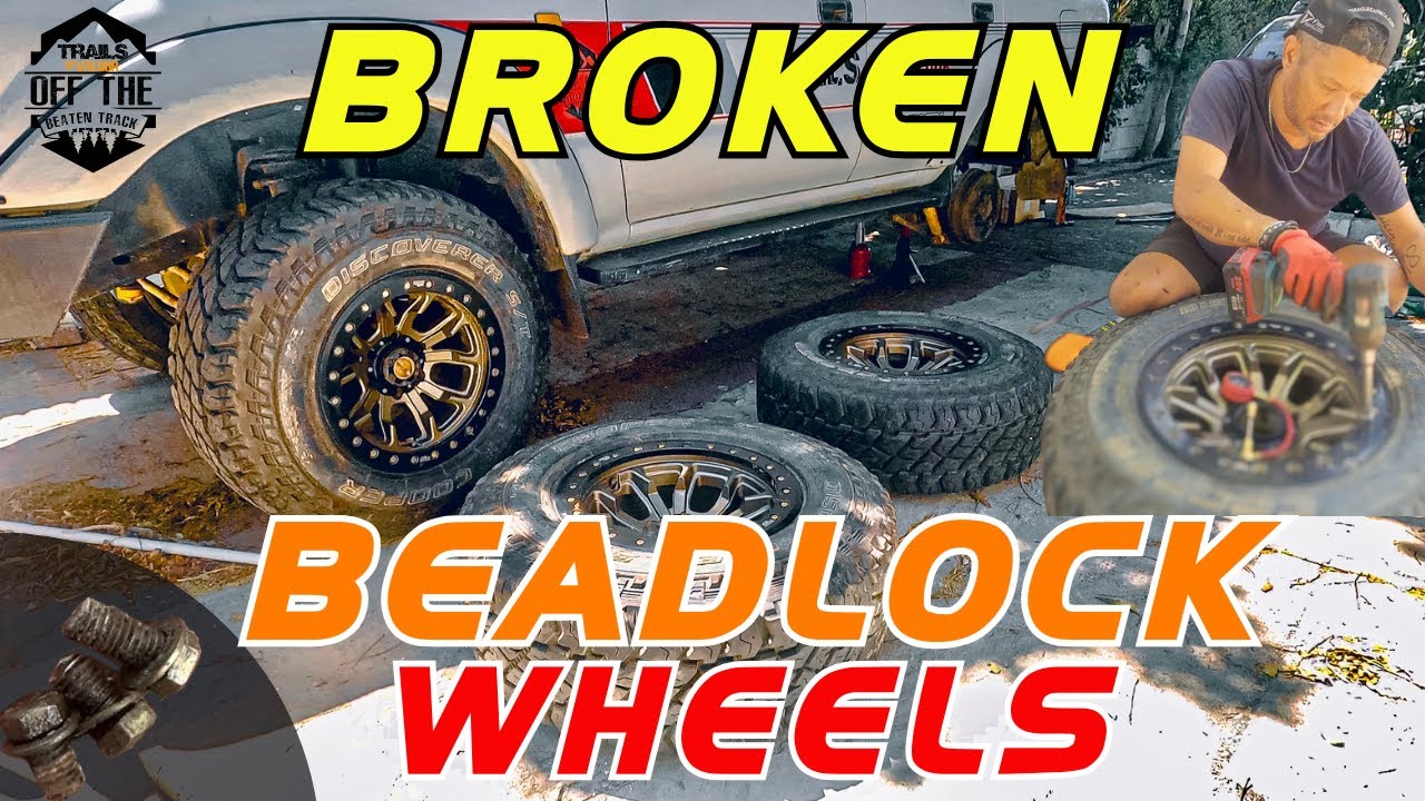 BROKEN Beadlock Wheels - Bolts Broke Off in the Rim - How to Repair