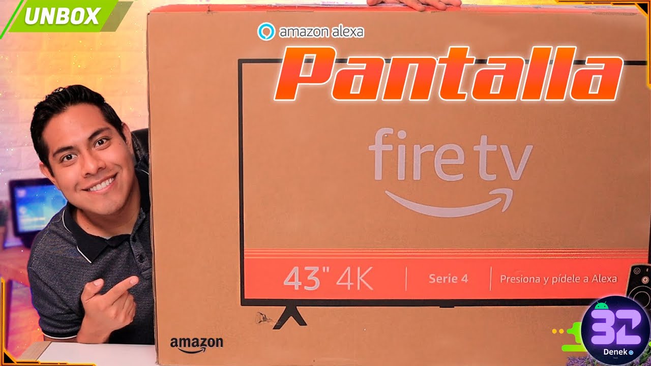 La NUEVA Pantalla con Alexa | Amazon Fire TV Serie 4 en México Unboxing en Español