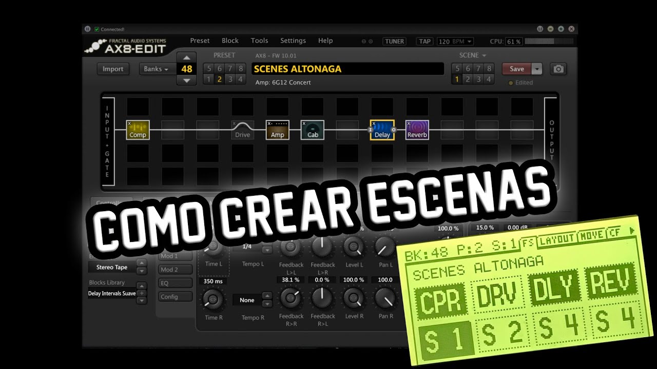Domina las Escenas en Fractal Audio: Tutorial Paso a Paso
