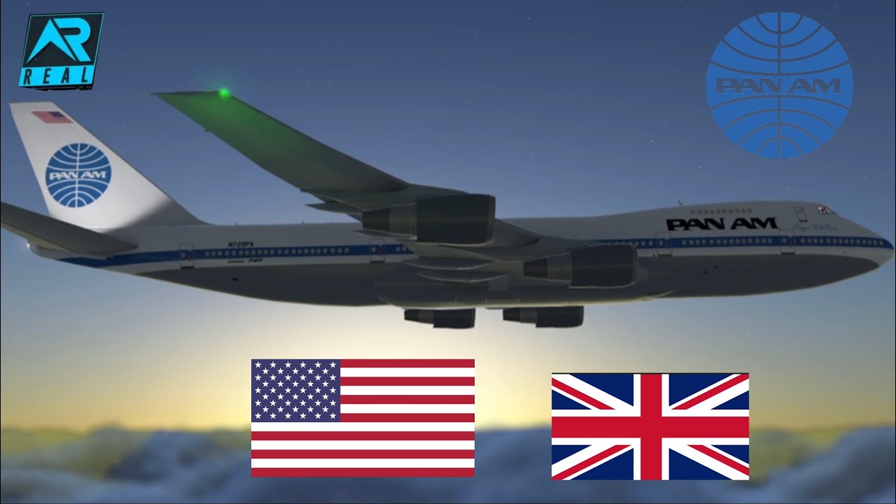 RFS | Pan Am | Boeing 747-200 | Los Angeles (LAX) - London (LHR)