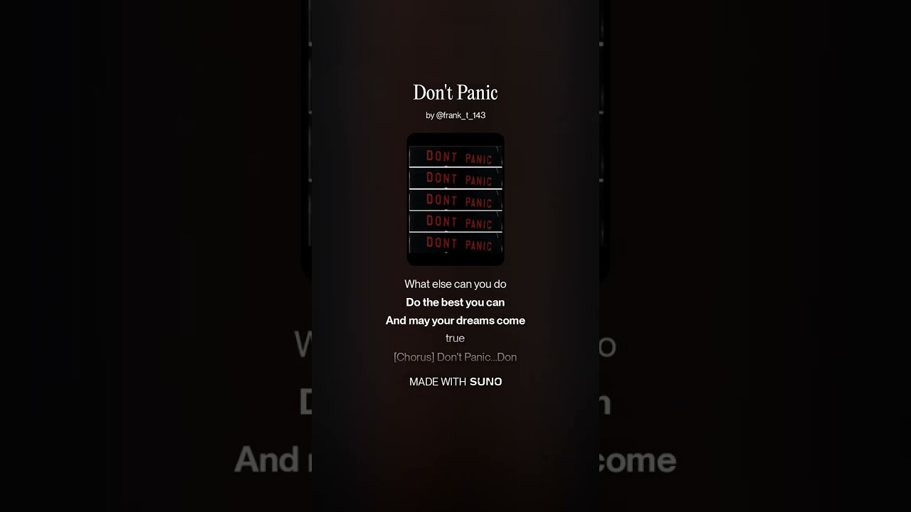 Don't Panic