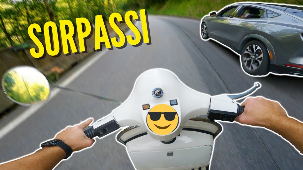 Vespa vs montagna 🛵 ⛰️ ce la farà sul passo Zambla? 🚀