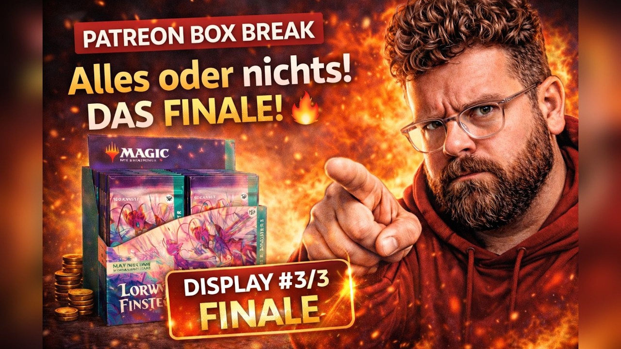 Das letzte Display! 😱 Patreon Box Break 3 von 3
