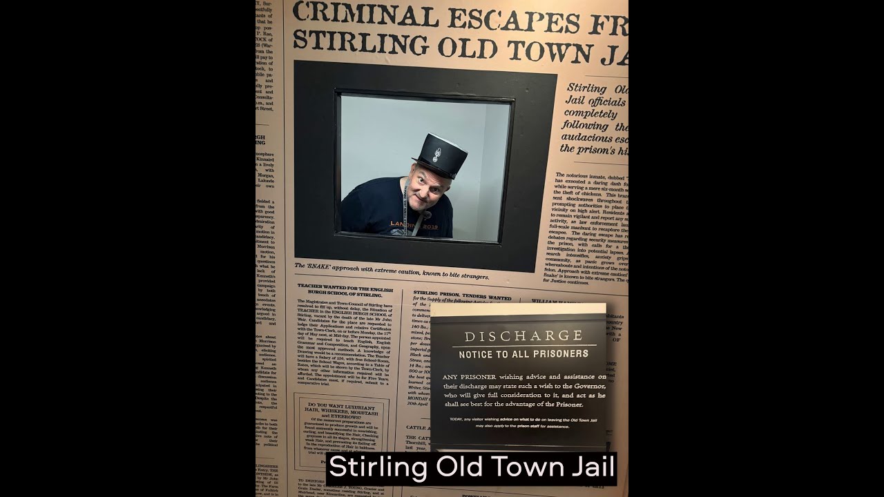 A walk around Stirling Old Town Jail