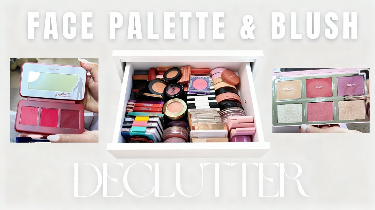 2025 Face Palette -  Blush Declutter