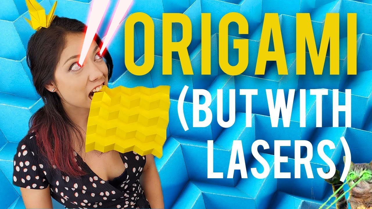 Laser Cut Origami?! (ft. Physics)