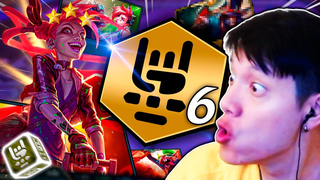 I Played a 6 Punk Jinx Reroll Masterclass! | TFT Set 10 Patch 13.23
