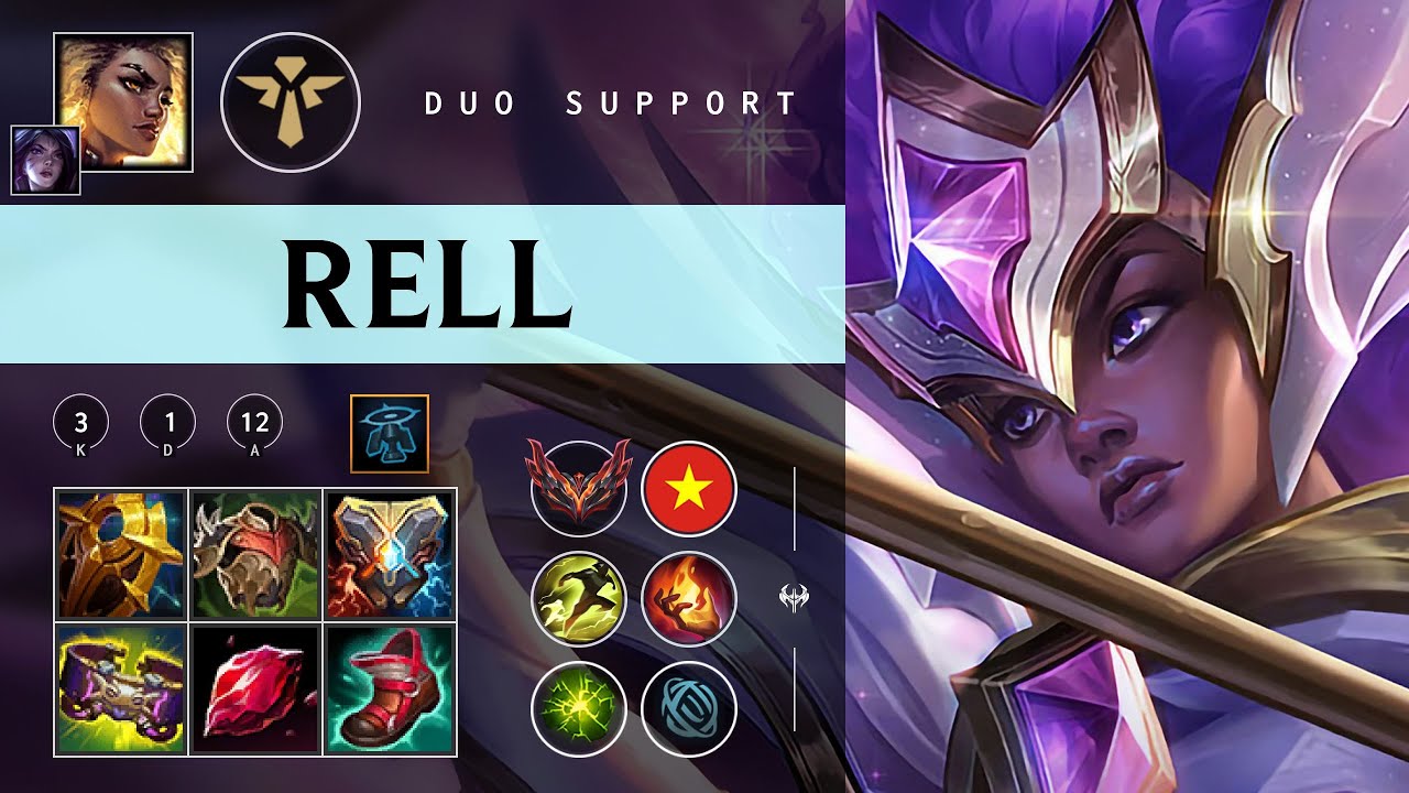 Rell Support vs Soraka - VN Grandmaster Patch 26.02
