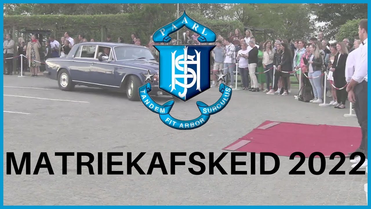 2022 Matriekafskeid Aankoms