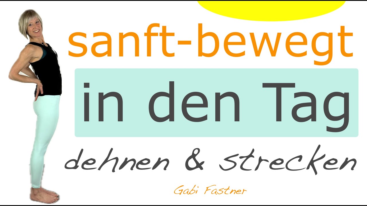 🍡21 min. sanft bewegt in den Tag starten | Morgengymnastik im Stehen, ohne Geräte