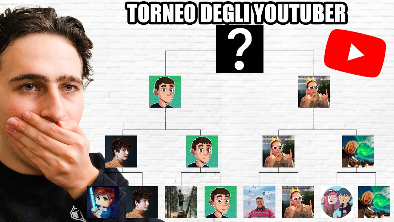 HO CREATO IL PI&Ugrave; GRANDE TORNEO TRA YOUTUBERS IN ITALIA
