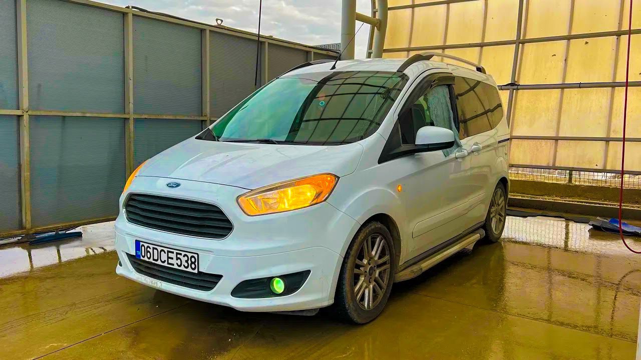 FORD COURİER AYRINTILI TEMİZLİK ARABA TAMAMEN TEMİZLENDİ