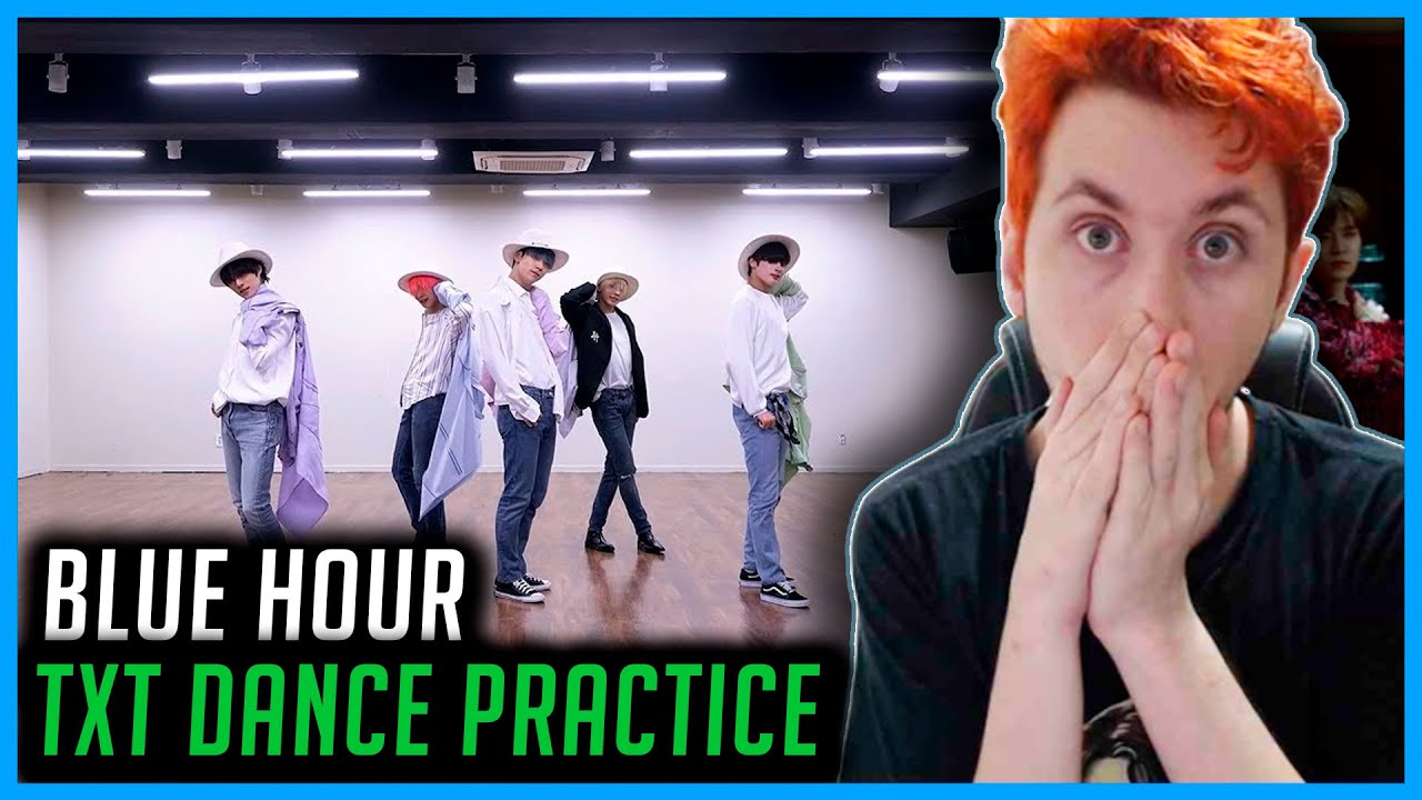 REAGINDO A BLUE HOUR | TXT DANCE PRACTICE