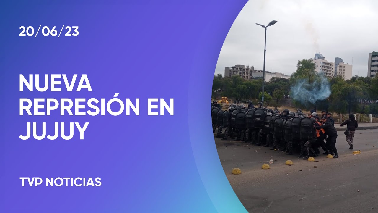 Sigue la violenta represión en Jujuy: vigilia de pueblos originarios y repudio de Estela de Carlotto