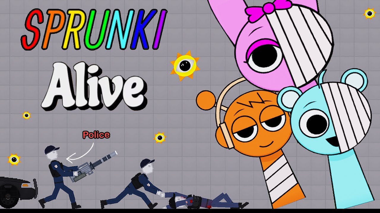 I Turn Melon Human Into SPRUNKI - Part 4 - Incredibox Sprunki - People Playground