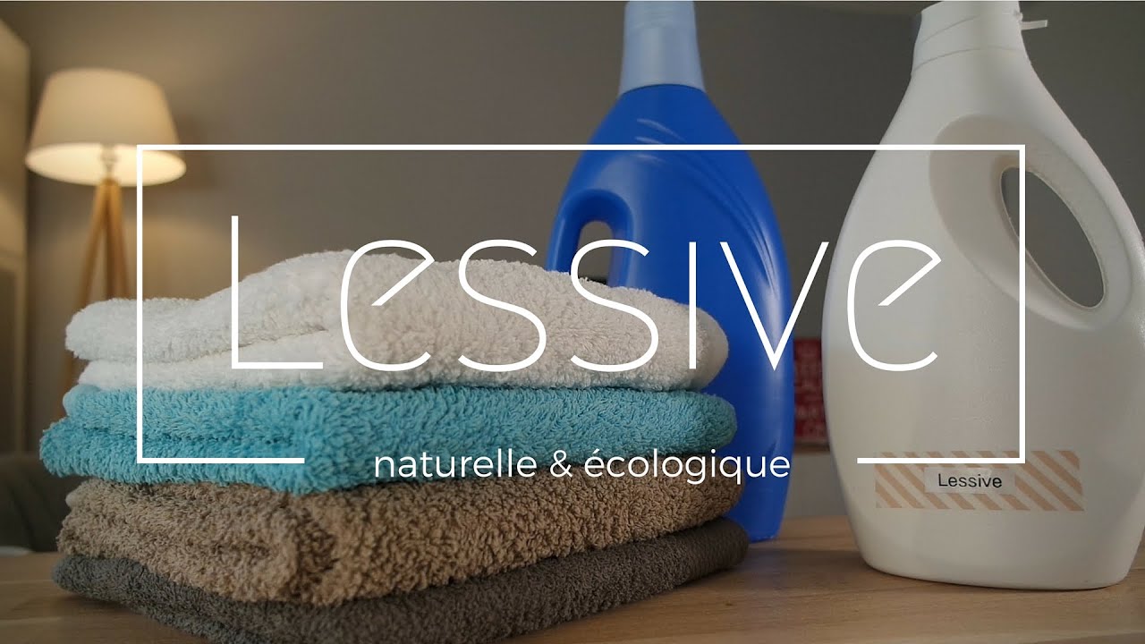 Recette green de lessive maison 100% naturelle & écologique