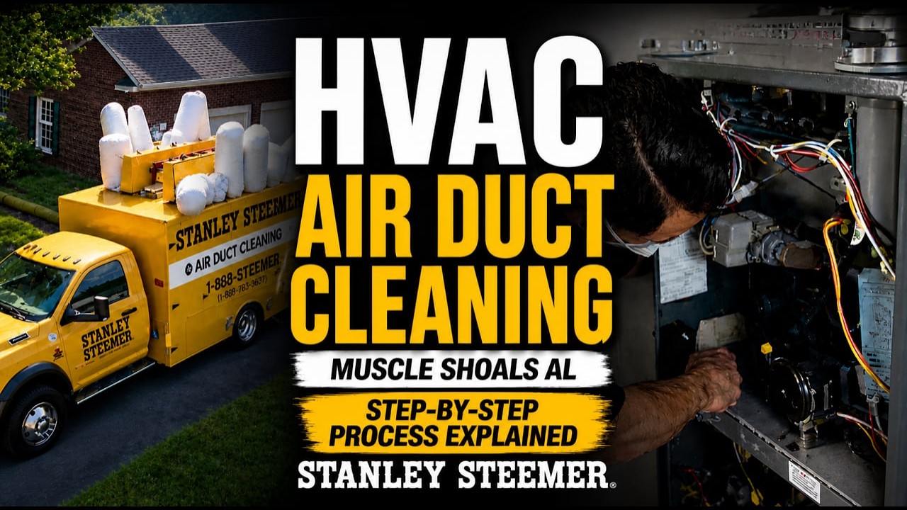 Air Duct Cleaning in Muscle Shoals AL | How Professional HVAC Cleaning Works