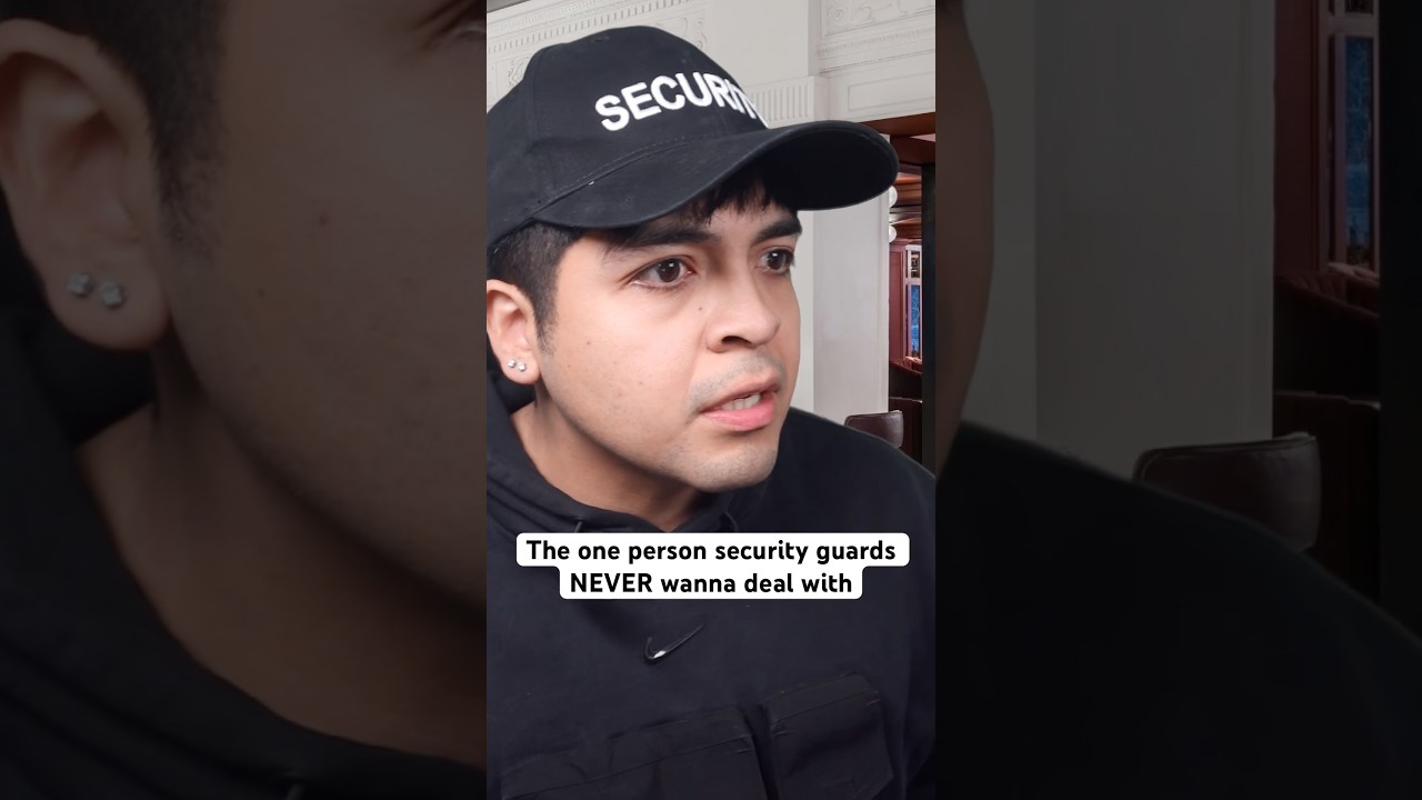 The one person security guards NEVER wanna deal with #comedy #skit #fyp #shorts #short #canelo