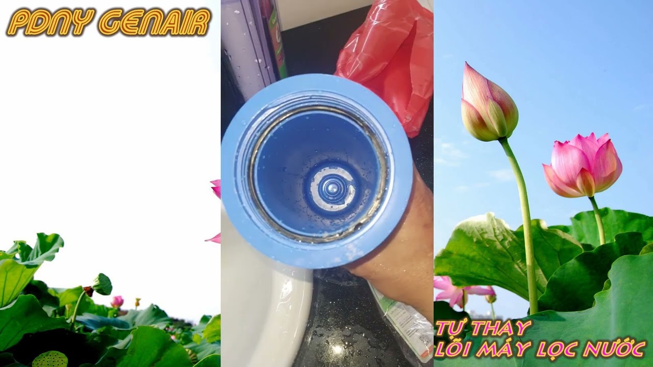 TỰ THAY LÕI LỌC MÁY LỌC NƯỚC TẠI NHÀ/GenAir Power PDNY